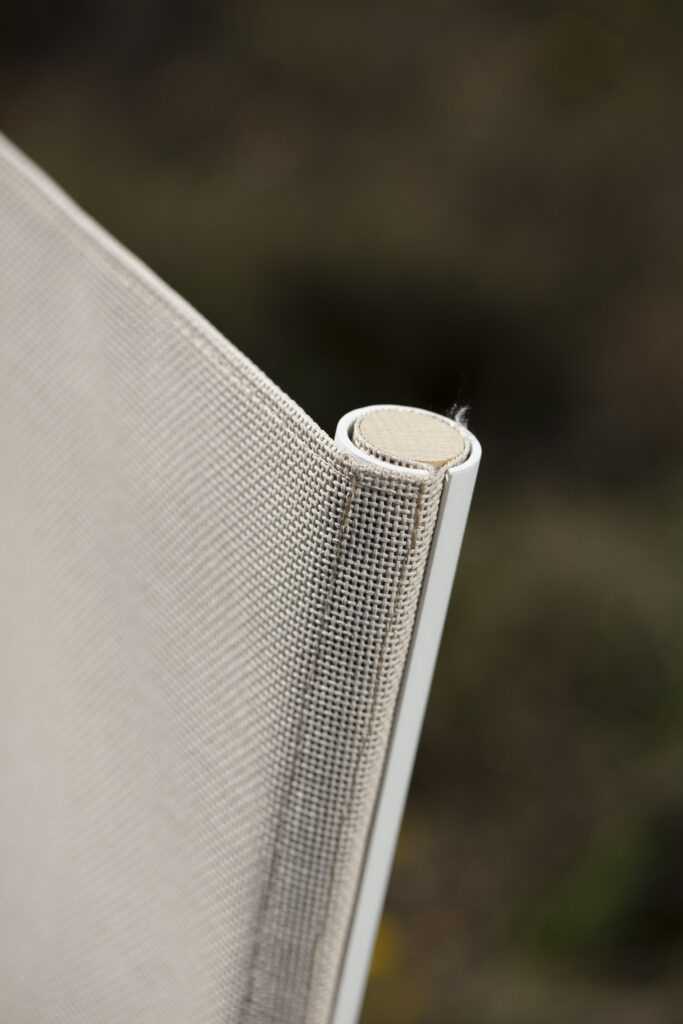 A roll of Batyline Elios fabric.