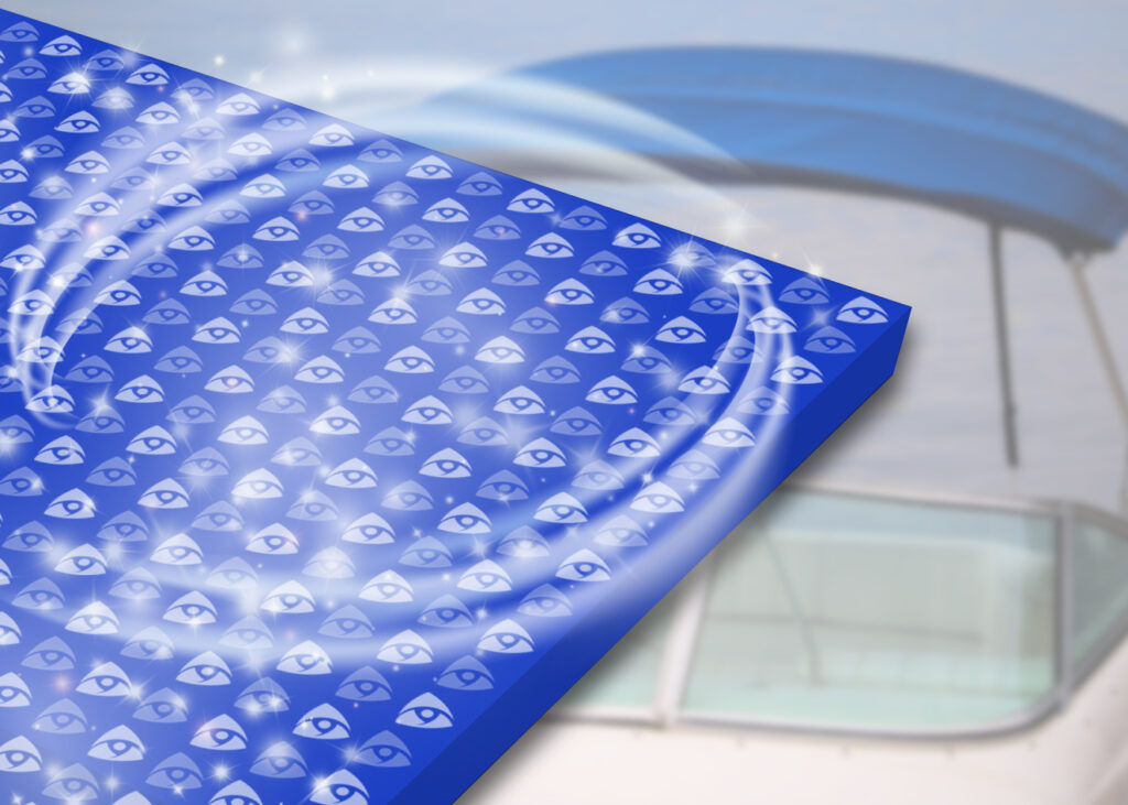 A graphic of the treatment process after applying AkoTech.